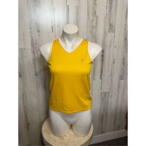 NIKE yellow active top